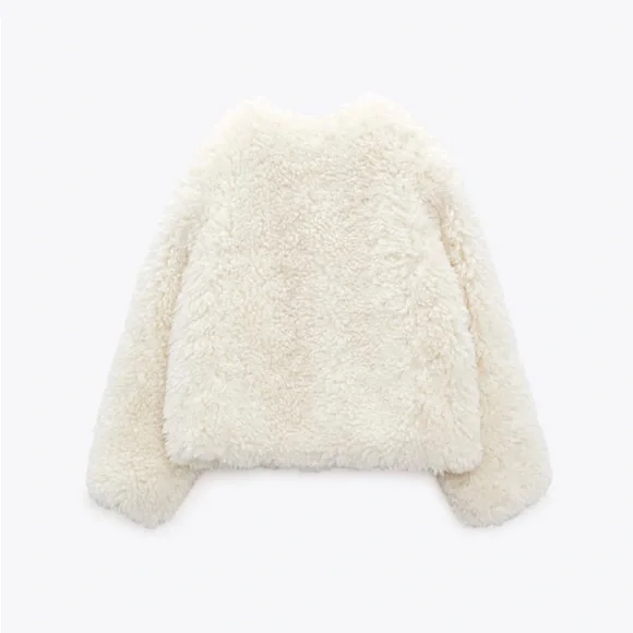 Faux fur jacket - Picture 5 of 12